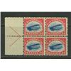 Image 1 : U.S.Scott C3 Fine Left Arrow Block of 4 NH/LH