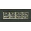 Image 1 : U.S.Scott TD89 Test Coil Strip of 4 XF OG NH
