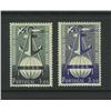 Image 1 : Portugal Scott 747-748 F-VF OG VLH 1952 Nato