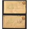 Image 1 : Pair of U.S. Scott 112 Single Rate Covers
