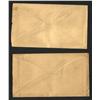 Image 2 : Pair of U.S. Scott 112 Single Rate Covers