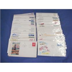 Collection of Fluegel First Day Covers (73)