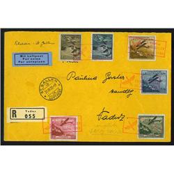 Liechtenstein C1-C6 VF on Cover