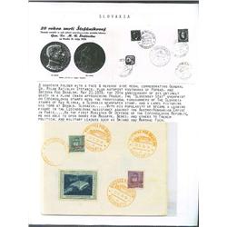 (19)Slovakia Postal History Cards & Covers