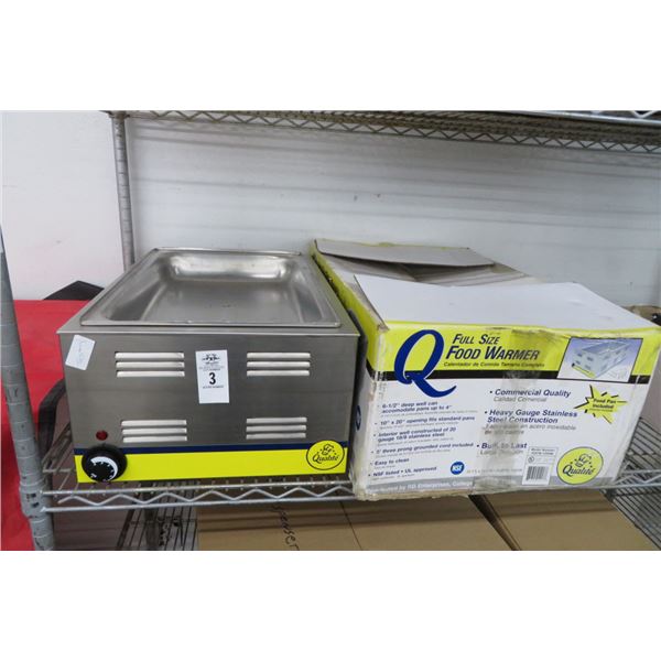 New Qualite Food Warmer