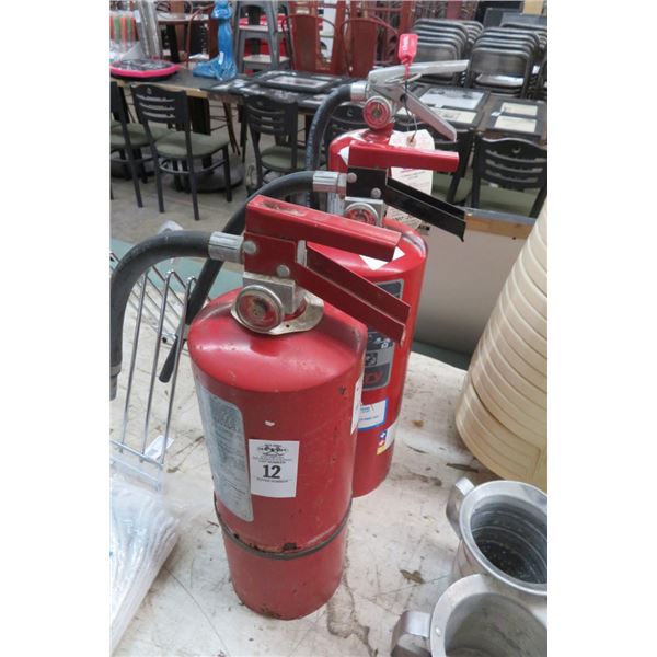 3 Fire Extinguishers (2 Need Charge)