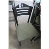 Image 1 : 24-Black/Green Padded Chairs - 24 X $