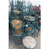 Image 1 : 29-Metal Padded Parlor Chairs - 29 X $