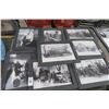 Image 1 : 8-Vtg. Framed Photo Prints - 8 X $