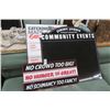 Image 1 : 2-Metal Wall Signs - 2 X $