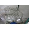 Image 1 : Glass Jars (3)