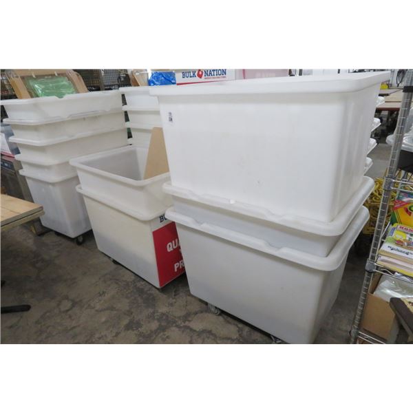 25-Poly Rolling Bins - 25 X $