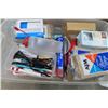 Image 2 : Bins (2) w/Snacks Bags/Utensils & Supplies