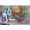 Image 3 : Bins (2) w/Snacks Bags/Utensils & Supplies