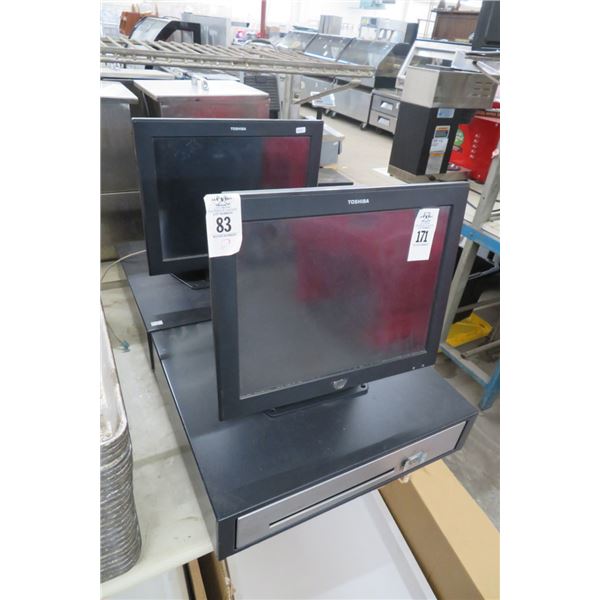 POS Monitors (2) & Cash Drawers (2)