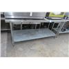 Image 1 : S/S 6' Table w/Undershelf
