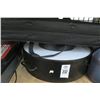 Image 1 : Black Lucite Round Light