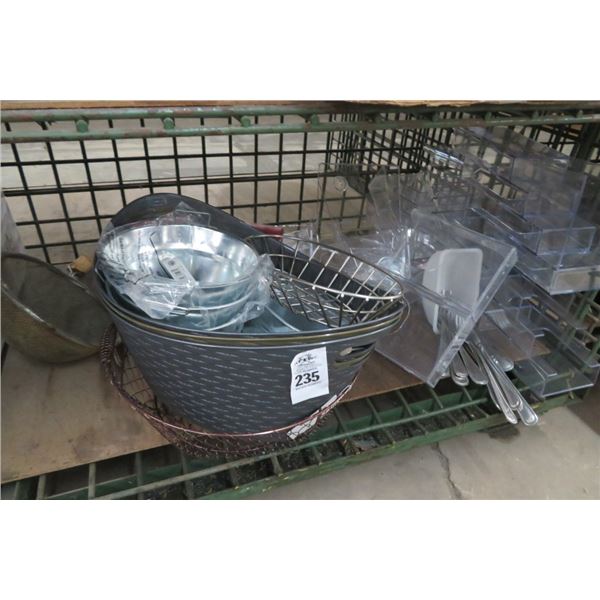 Baskets, Plexi Bins