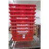 Image 1 : Shopping Carry Baskets (8) w/Stand