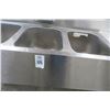 Image 2 : Krowne S/S 3-Comp 6' Bar Sink