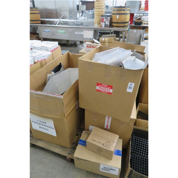 Pallet of Merchandiser Accessories