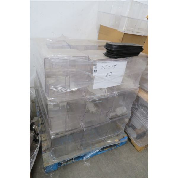 Pallet Lot of Plexi Bulk Food Dispensers