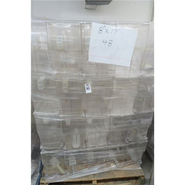 Pallet Lot of Plexi Bulk Food Dispensers