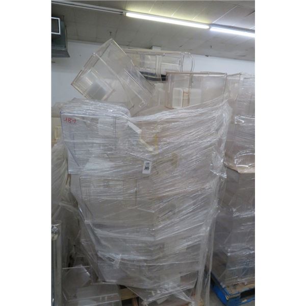 Pallet Lot of Plexi Bulk Food Dispensers