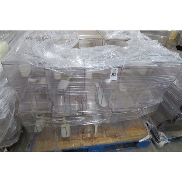 Pallet Lot of Plexi Bulk Food Dispensers