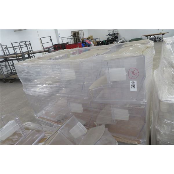 Pallet Lot of Plexi Bulk Food Dispensers