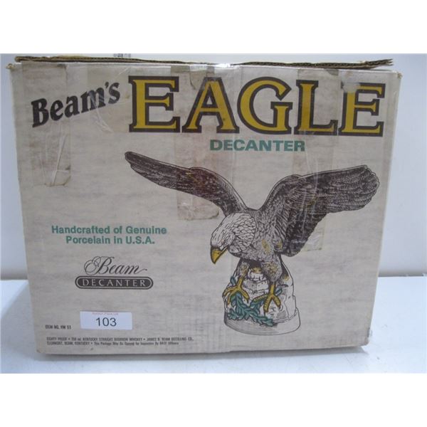 Jim Beams Eagle Decanter