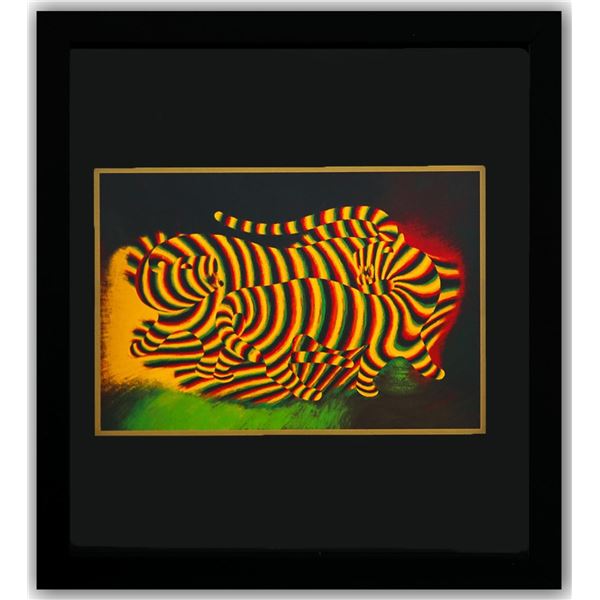 Victor Vasarely- Heliogravure Print "Untitled"