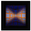 Image 1 : Victor Vasarely (1908-1997), "Kek - Eg - II de la série Structures Universelles Du Damier" Framed 19