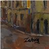 Image 2 : Zahra, Original Oil Painting on Canvas (36" x 24"), Hand Signed with Letter of Authenticity.