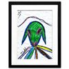 Image 1 : Menashe Kadishman- Pastel on Paper "Untitled"