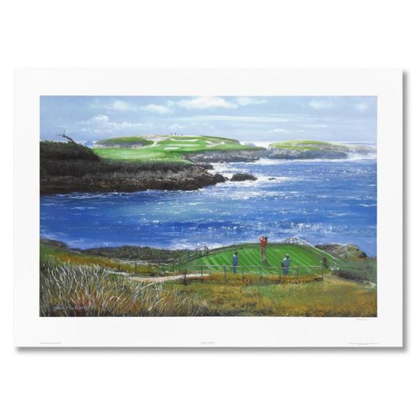 Peter Ellenshaw (1913-2007), "Cypress Point - Sixteenth Hole" Limited Edition Lithograph, Numbered a