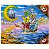 Image 1 : Eugene Poliarush- Original Oil on Canvas "Welcome to Paradise"