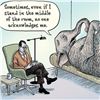 Image 2 : Bizarro! "Elephant Room" Numbered Limited Edition Hand Signed by Creator Dan Piraro; Letter of Authe