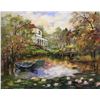 Image 1 : Zina Roitman- Original Oil on Canvas "tranquility"