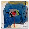 Image 1 : Moshe Leider, Original Mixed Media Painting on Canvas, Hand Signed with Letter of Authenticity.