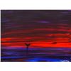 Image 2 : Wyland- Original Painting on Canvas "Dark Waters"