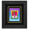 Image 1 : Peter Max- Original Lithograph "Sage with Umbrella and Cane on Blends"