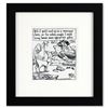 Image 1 : Bizarro, "Macrame Class" is a Framed Original Pen & Ink Drawing by Dan Piraro, Hand Signed with Lett