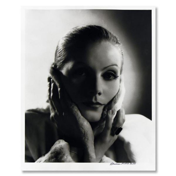 Clarence Sinclair Bull (1895-1979), "Greta Garbo" Limited Edition Photograph, Numbered and Stamp Sig