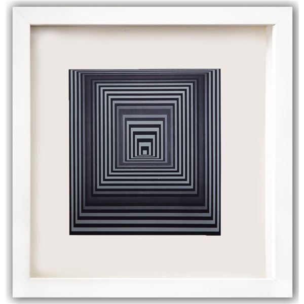 Victor Vasarely- Heliogravure Print "Untitled"