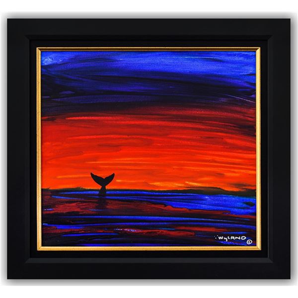 Wyland- Original Painting on Canvas "Sea Fire"