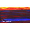 Image 3 : Wyland- Original Painting on Canvas "Whale Tail In the Light"