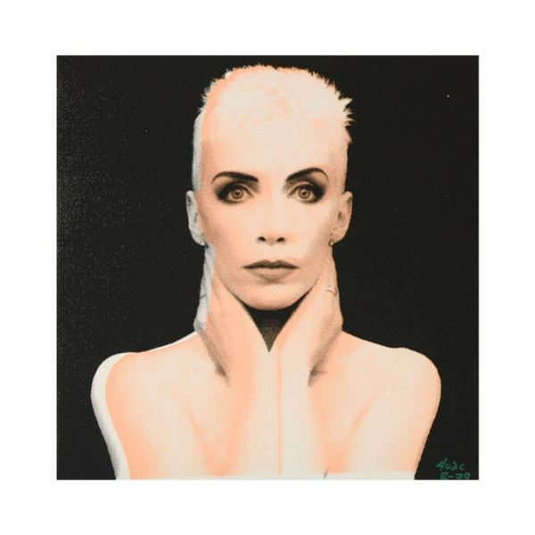 Ringo Daniel Funes, (Protege of Andy Warhol's Apprentice, Steve Kaufman), "Annie Lennox" One-of-a-Ki