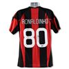 Image 1 : AC Milan Jersey Autographed by Professional Footballer, Ronaldinho with QR Authentication Code.