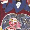 Image 2 : Wayne Ensrud "The Secret" Mixed Media Original Artwork; Hand Signed; COA